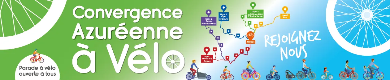 Convergence Azuréenne à vélo 2025