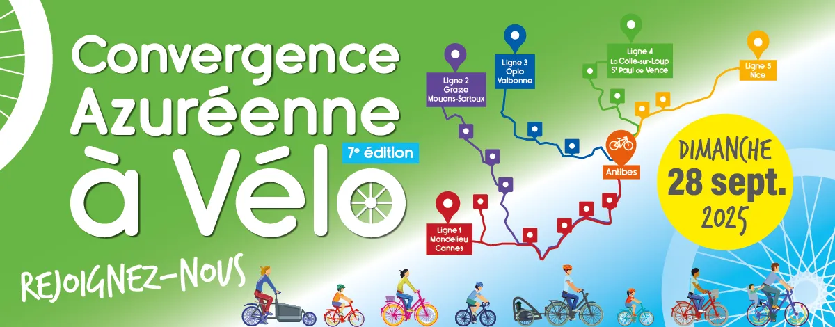 Convergence Azuréenne à vélo 2025