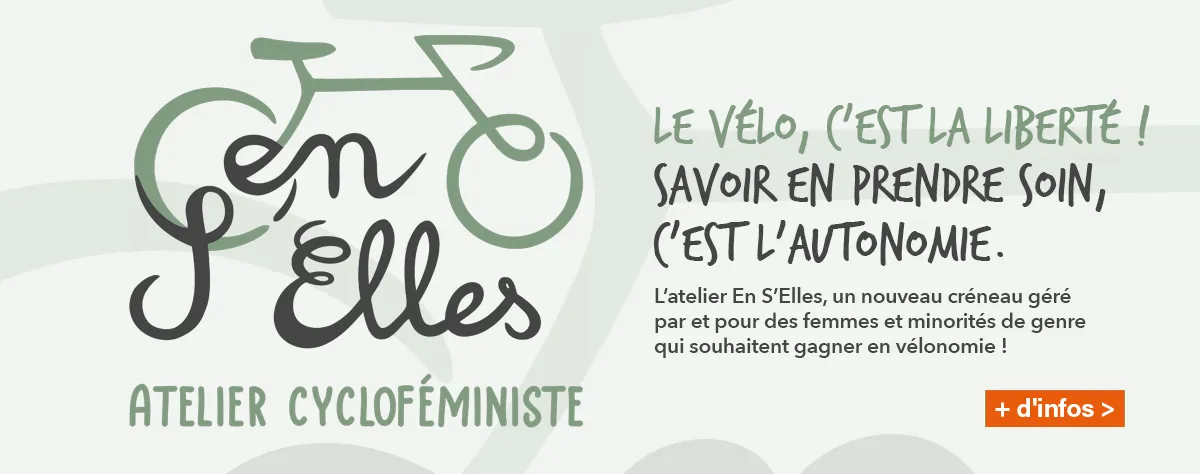 En S'elles : atelier cycloféministe